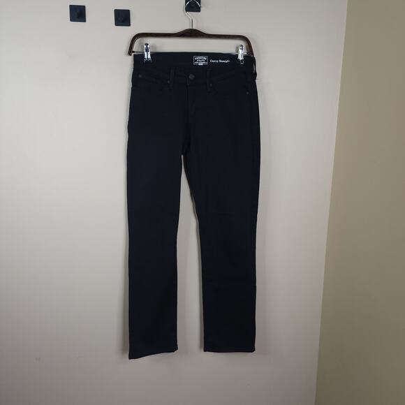 Levi's Gold Women's Curvy Straight Jeans in Black Size 30 - Picture 1 of 11